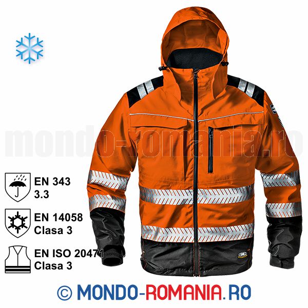 Scurta reflectorizanta, impermeabila, termoizolanta cu captuseala 3M Thinsulate�